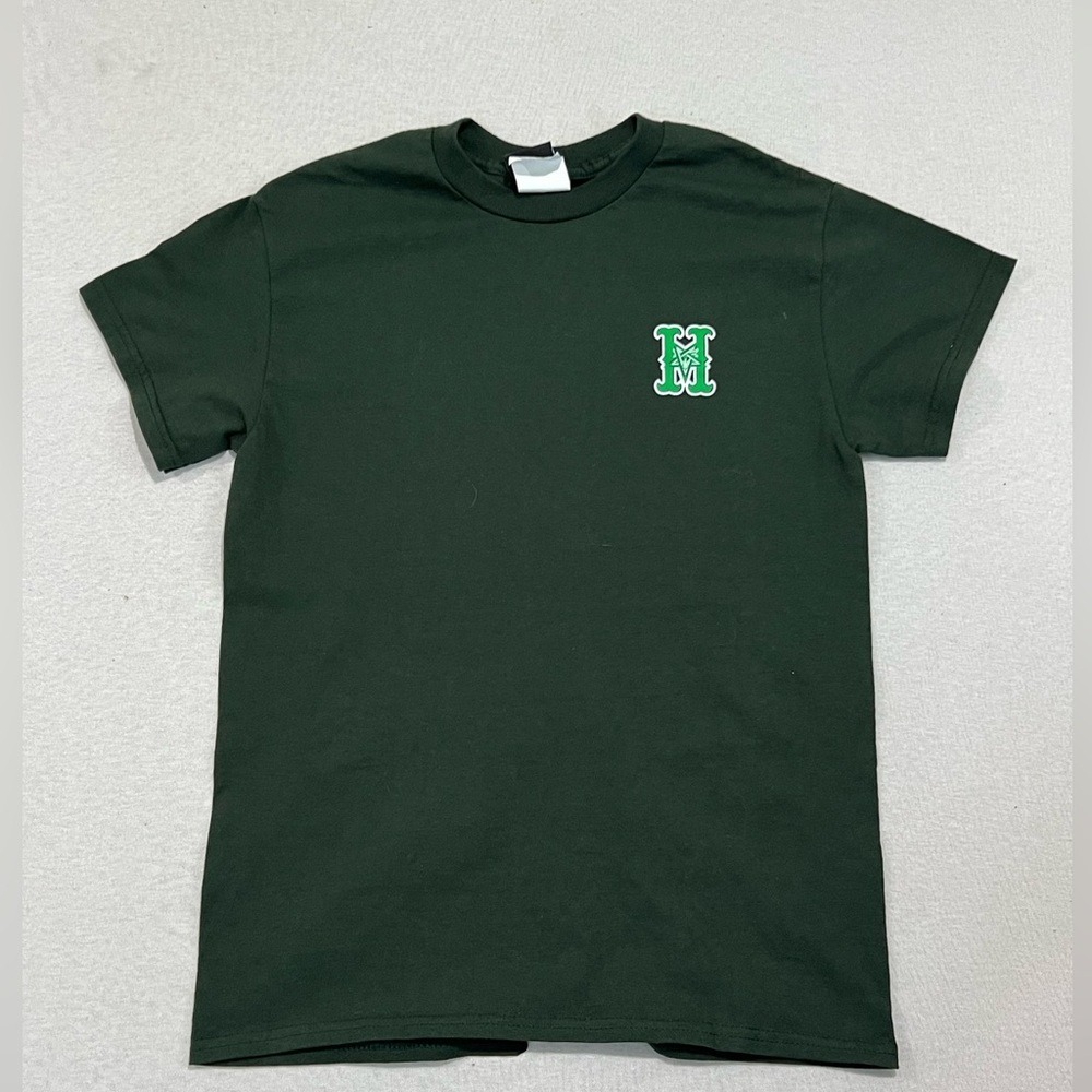 HUF Men Green Tee Shirt Short Sleeve Thraser Size Small